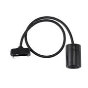 スワンバルブソケット 120ブラック ランプ別売り(最大100W) APE-012BK