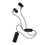 ワイヤレスイヤホン ネックストラップ式 Bluetooth4.2 IPX4準拠 ブラック OWL-BTEP09-BK