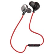ワイヤレスイヤホン Bluetooth4.1 IPX7準拠 イコライザー機能搭載 レッド OWL-BTEP12-RE