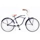 Rainbow Beach Cruiser 26インチ 変速なし PCH101-26M NAVY WHITE