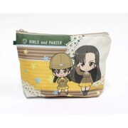 ガールズ&パンツァー最終章 撥水ポーチ デフォルメキャラ 知波単学園 [キャラクターグッズ]