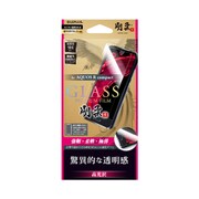 LP-AQRCFGG [AQUOS R compact用 ガラスフィルム GLASS PREMIUM FILM 高光沢 [剛柔] 0.33mm]