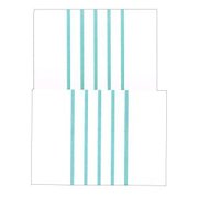 KOBEHA letter set レターセットstripe 洋2封筒3枚+A5便箋6枚 アクア 01-00247
