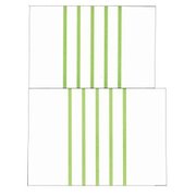 KOBEHA letter set レターセットstripe 洋2封筒3枚+A5便箋6枚 グリーン 01-00250