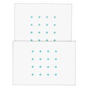 KOBEHA letter set レターセットdot 洋2封筒3枚+A5便箋6枚 アクア 01-00252