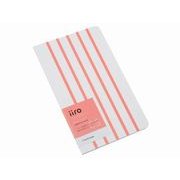 iiro イーロ ノート 03 stripe クルヴェット・ローズ 2冊セット 01-00059