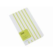iiro イーロ ノート 04 stripe シャトルーズ・グリーン 2冊セット 01-00061