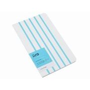 iiro イーロ ノート 14 stripe ターコイズ・ブルー 2冊セット 01-00087