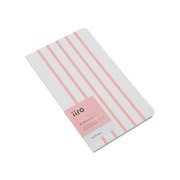 iiro イーロ ノート 34 stripe 撫子色 なでしこいろ 2冊セット 01-00213
