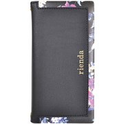 72716 [iPhone SE（第2世代）/8/7/6s/6 4.7インチ用 ケース rienda ブラーフラワー/ブラック]