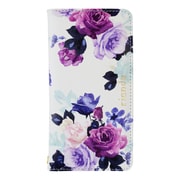 73857 [iPhone 8/7/6s/6用ケース rienda 全面/ローズブライト/ホワイト]