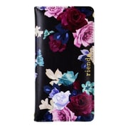 73858 [iPhone 8/7/6s/6用ケース rienda 全面/ローズブライト/ブラック]