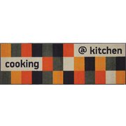 キッチンマット kitchen orange 60×180cm AB00070