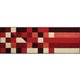 キッチンマット Lumina reddish 60×180cm AB00135