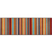 キッチンマット Stripes burnt orange 60×180cm AB00212