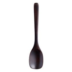素地 木カレースプーン 黒 18.5cm 832028