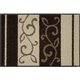 玄関マット Ranke braun 50×75 cm AB00020