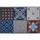 玄関マット Portugal blue-grey 50×75 cm AB00024
