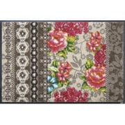 玄関マット Romance beige 50×75 cm AB00036