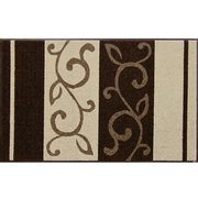 玄関マット Ranke braun 75×120 cm AB00052