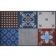 玄関マット Portugal blue-grey 75×120 cm AB00056