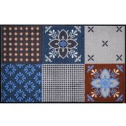 玄関マット Portugal blue-grey 75×120 cm AB00056