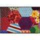 玄関マット Trendy Patchwork 50×75 cm AB00095
