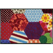 玄関マット Trendy Patchwork 50×75 cm AB00095