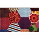 玄関マット Trendy Patchwork 75×120 cm AB00117