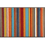 玄関マット Stripes burnt orange 50×75 cm AB00173