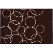 玄関マット Loopy Brown 50×75 cm AB00176