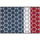 玄関マット Mixed Dots grey 50×75 cm AB00197