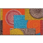 玄関マット Ethno Pop 75×120 cm AB00198