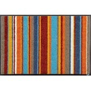 玄関マット Stripes burnt orange 40×60 cm AB00223