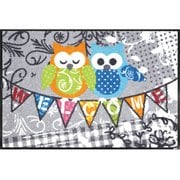 玄関マット Welcome Owls 50×75 cm AB00241