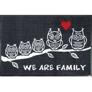 玄関マット We are Family 50×75 cm AB00242