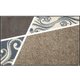 玄関マット Belgo beige 75×120 cm AB00247