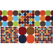 玄関マット Mikado Big Dots 75×120 cm AB00272