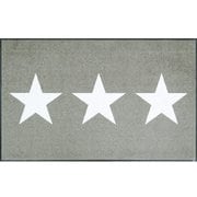 玄関マット Stars sand 75×120 cm AB00285
