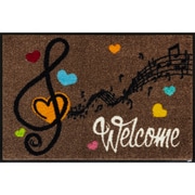 玄関マット Welcome Music 50×75 cm AB00293
