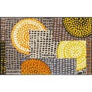 ラグマット Ethno Pop orange 110×175 cm AB00310