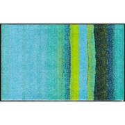 玄関マット Medley acqua 75×120 cm AB00341