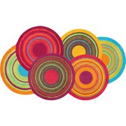 玄関マット Cosmic Colours 70×120 cm AB00389
