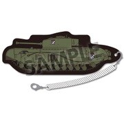 ガールズ＆パンツァー 最終章 戦車型ラバーパスケース チャーチル歩兵戦車 Mk.VII [キャラクターグッズ]