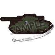 ガールズ＆パンツァー 最終章 戦車型ラバーパスケース シャーマン・ファイアフライ [キャラクターグッズ]