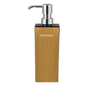 WOODY (ウッデイ) 黒 マホガニー 角型 大 ボディーソープ 13-450093