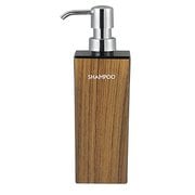 WOODY (ウッデイ) 黒 チーク 角型 大 シャンプー 13-450109
