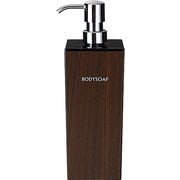 WOODY (ウッデイ) 黒 ウォルナット角型 特大 ボディーソープ 14-451670