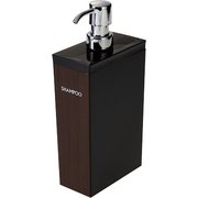 WOODY (ウッデイ) 黒 ウォルナット 長角型 シャンプー 14-452257