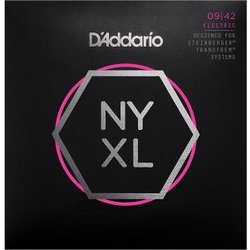 エレキギター弦 Steinberger用 ダブルボールエンド仕様（ゲージ 009-042） NYXLS0942 S-Light 009-042